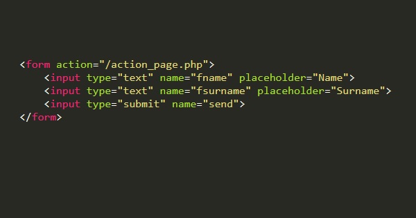 Html attribute placeholder